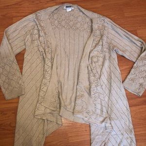 Cute light brown cardigan